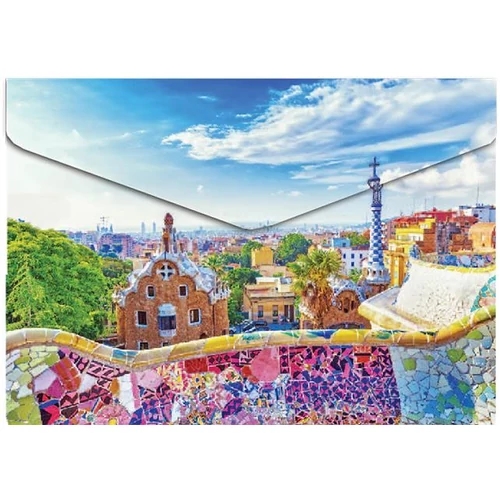 Irattartó tasak, A5, PP, patentos, 180 mikron, PANTA PLAST "Barcelona"