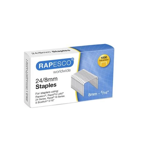 Tűzőkapocs, 24/8, RAPESCO