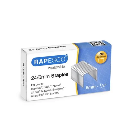 Tűzőkapocs, 24/6, RAPESCO