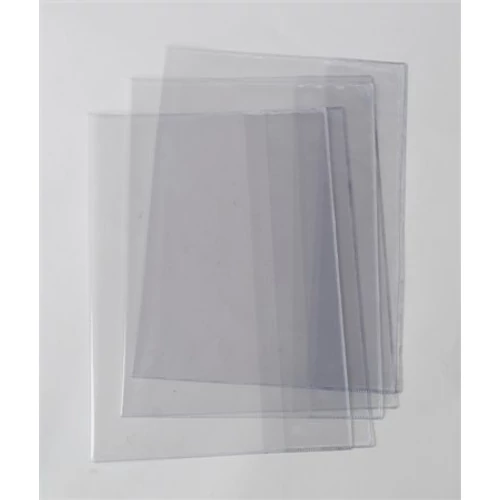 Füzetborító, A5, PVC, 90 mikronos, víztiszta