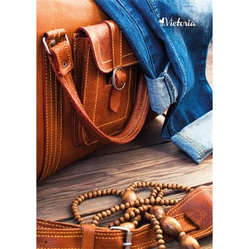Spirálfüzet, A5, vonalas, 96 lap, VICTORIA "Fashion"