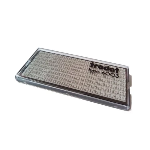Betűkészlet, TRODAT "6003"
