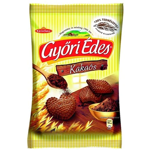 Keksz, 180 g, GYŐRI "Győri édes", kakaós