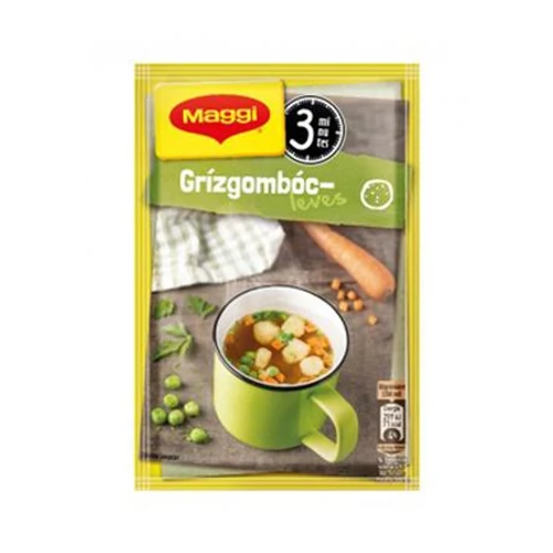 Instant leves, MAGGI "Pár Perc", grízgombóc.
