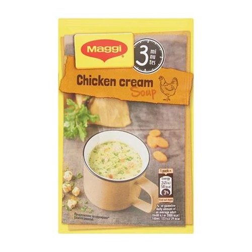 Instant leves, MAGGI "Pár Perc", csirkekrém.