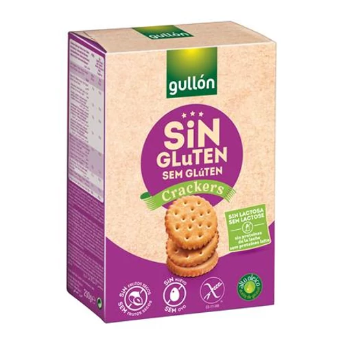 Keksz, 200 g, GULLÓN, "Cracker", gluténmentes