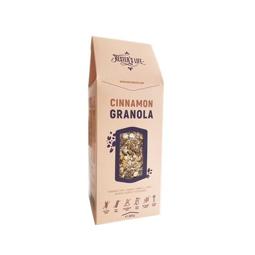 Granola, 320 g, HESTER`S LIFE, fahéjas