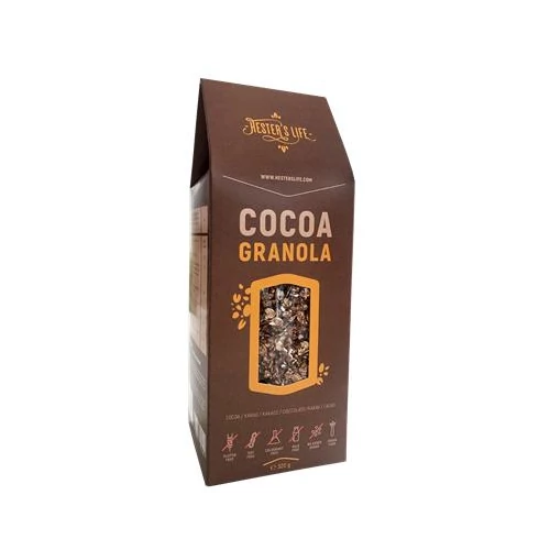 Granola, 320 g, HESTER`S LIFE, kakaós