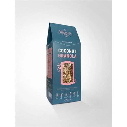 Granola, 60 g, HESTER`S LIFE, kókuszos