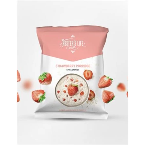 Zabkása, 50 g, HESTER`S LIFE, epres