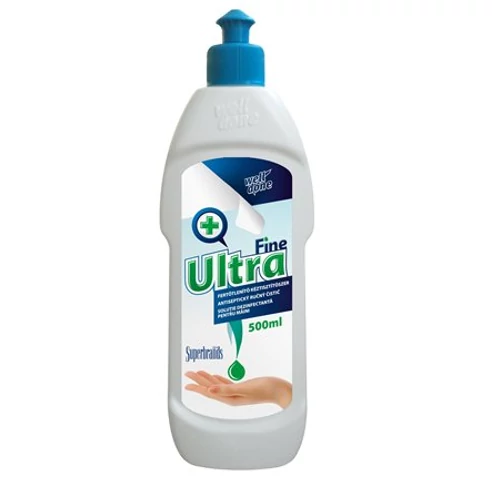 Kézfertőtlenítőszer, 0,5 l,  WELL DONE "Ultra Fine"