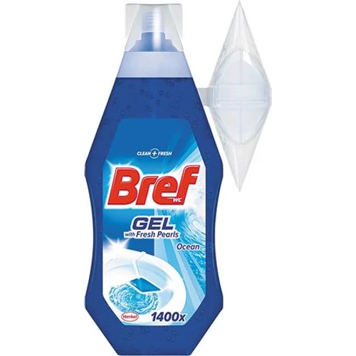 WC-tisztítógél, 360 ml, BREF, óceán