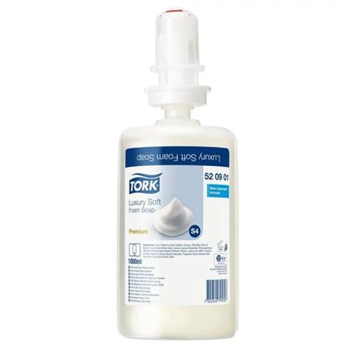 Habszappan, 1 l, S4 rendszer, TORK "Luxus Soft", átlátszó