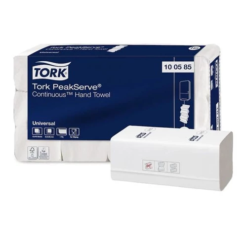 Kéztörlő, hajtogatott, H5 rendszer, Universal, TORK "PeakServe®", fehér