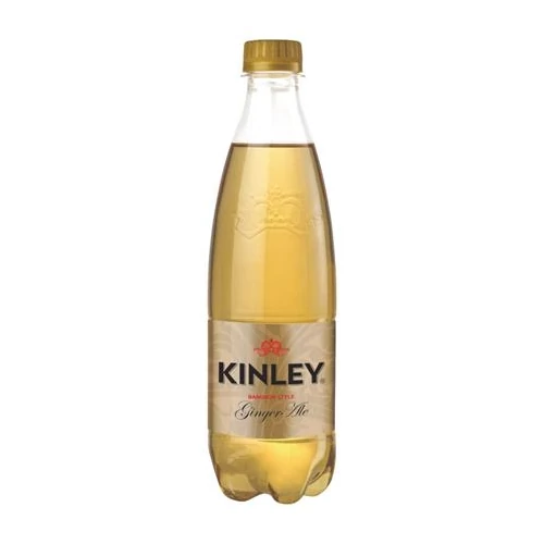 Üdítőital, szénsavas, 0,5 l, KINLEY, gyömbér