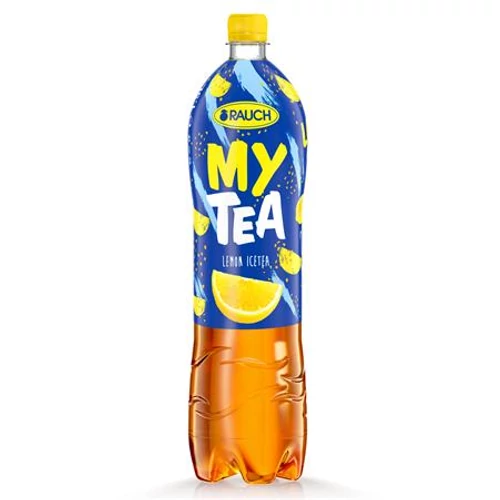 Üdítőital, szénsavmentes, 1,5 l, RAUCH "Mytea", citrom