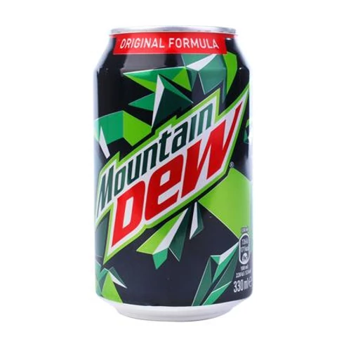 Üdítőital, szénsavas, 0,33 l, dobozos, MOUNTAIN DEW