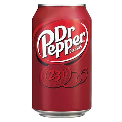 Üdítőital, szénsavas, 0,33 l, dobozos, DR PEPPER