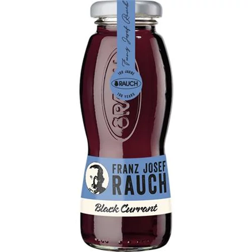 Üdítőital, szénsavmentes, 0,2 l, RAUCH " Prémium", feketeribizli