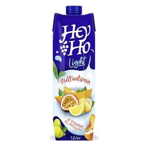 Gyümölcsital, 25%, 1l, HEY-HO, multivitamin light