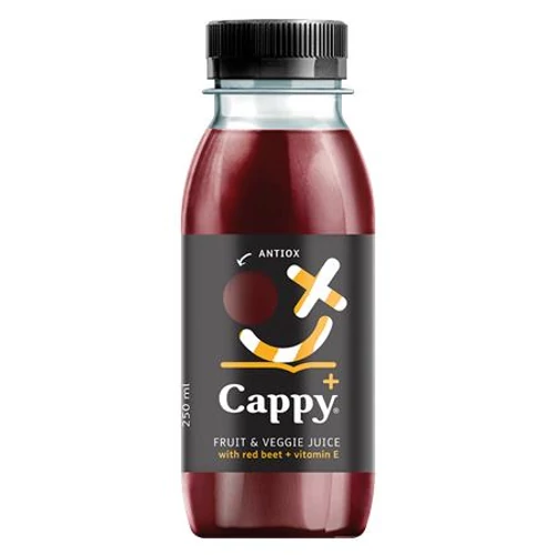 Gyümölcslé, 0,25l, CAPPY "Cappy Plus", gyümölcs- és zöldséglé, céklával