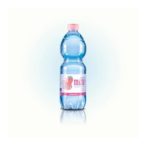 Ásványvíz, szénsavmentes, MIZSE, 0,5 l