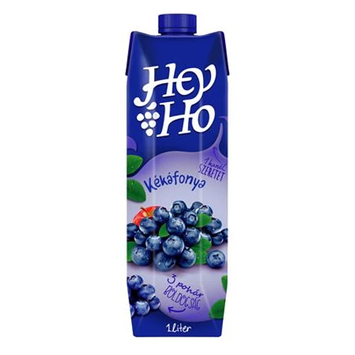 Gyümölcsital, 25%, 1 l, HEY-HO, kékáfonya