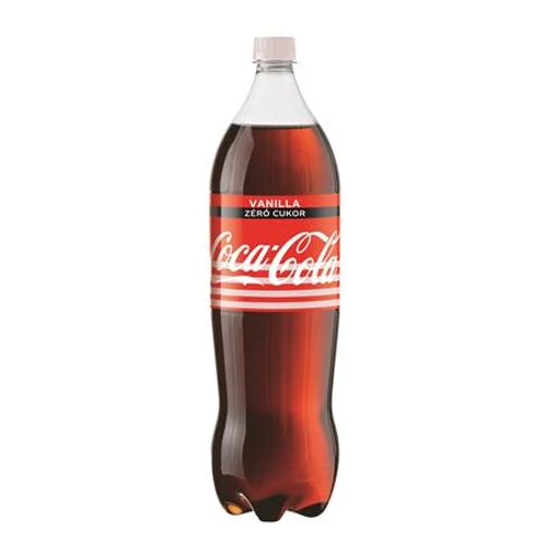 Üdítőital, szénsavas, 1,75 l, COCA COLA "Coca Cola Zero Vanilla"