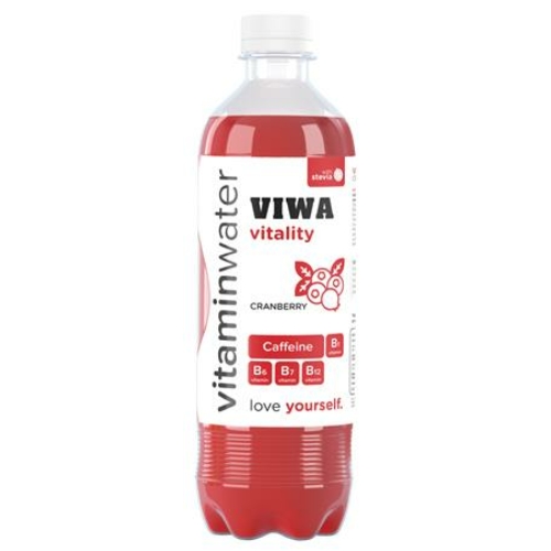 Vitaminital, szénsavmentes, 0,5 l, VIWA "Vitality", vörös áfonya