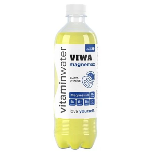 Vitaminital, szénsavmentes, 0,5 l, VIWA "Magnemax", narancs-guava