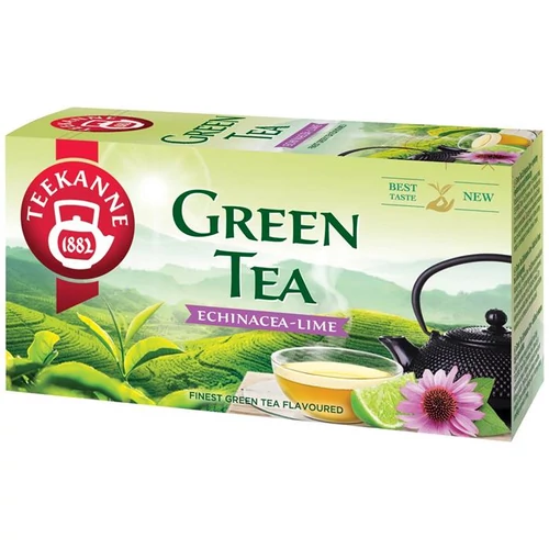 Zöld tea, 20x1,75 g, TEEKANNE, echinacea-lime