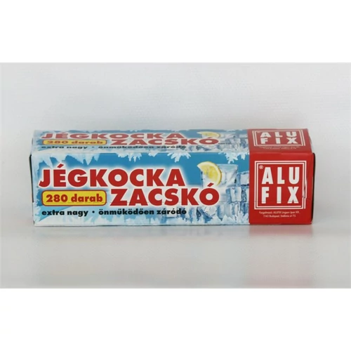 Jégkockakészítő zacskó,  ALUFIX