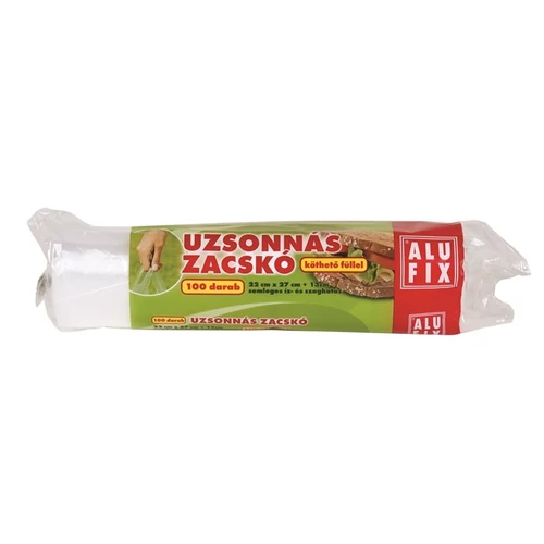 Uzsonnástasak, köthető füllel, ALUFIX