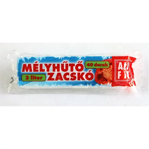 Mélyhűtőzacskó, 3 l, ALUFIX