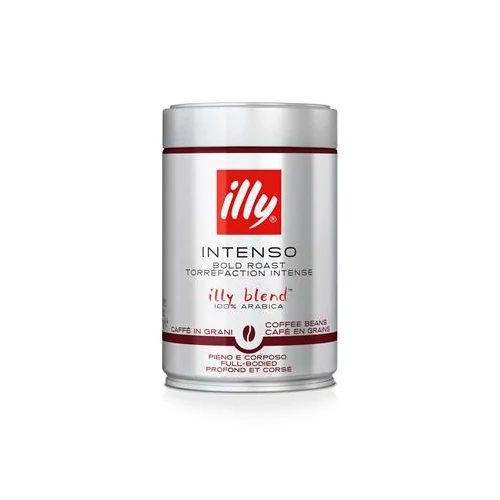 Kávé, pörkölt, szemes, 250 g, ILLY "Intenso"