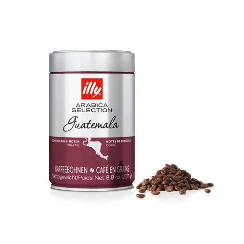 Kávé, pörkölt, szemes, 250 g,  ILLY "Guatemala"