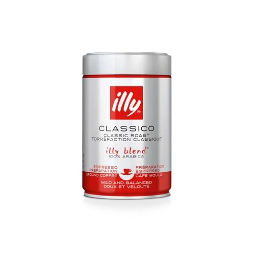 Kávé, pörkölt, őrölt, 250 g, ILLY "Classico"