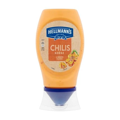 Chilis szósz, 255 g, HELLMANNS
