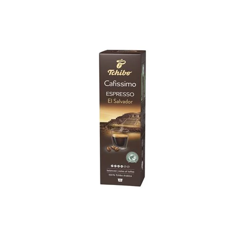 Kávékapszula, 10 db, TCHIBO "Cafissimo Espresso El Salvador"