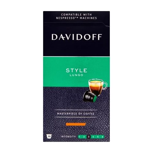 Kávékapszula, 10 db, DAVIDOFF "Style"