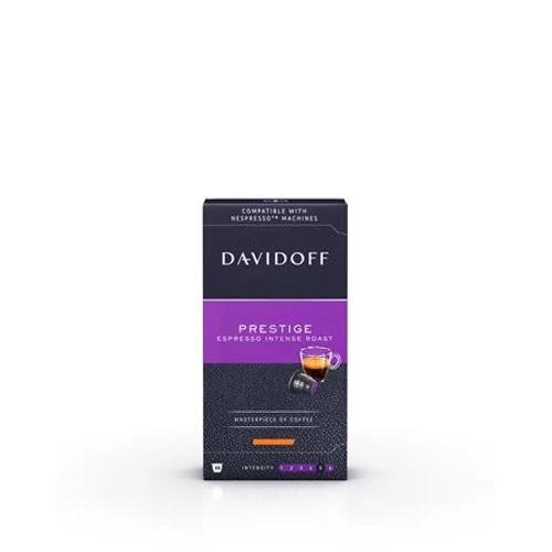 Kávékapszula, 10 db, DAVIDOFF "Prestige"