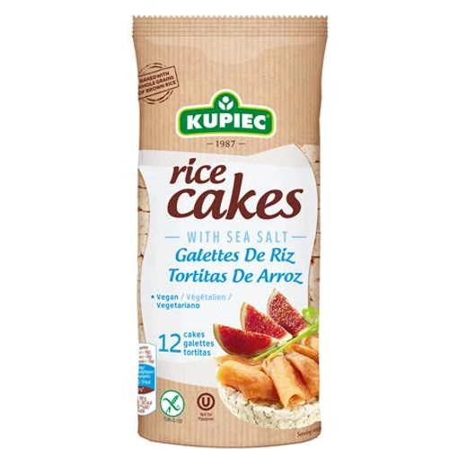 Puffasztott rizs, 120 g, KUPIEC "Slim", sós