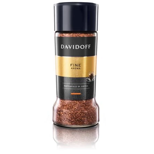 Instant kávé, 100 g, üveges, DAVIDOFF "Fine Aroma"
