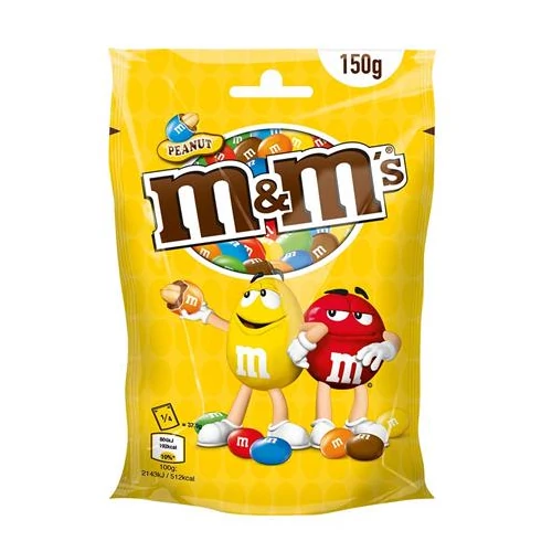 Földimogyorós drazsé, 150 g, "M&M`s"