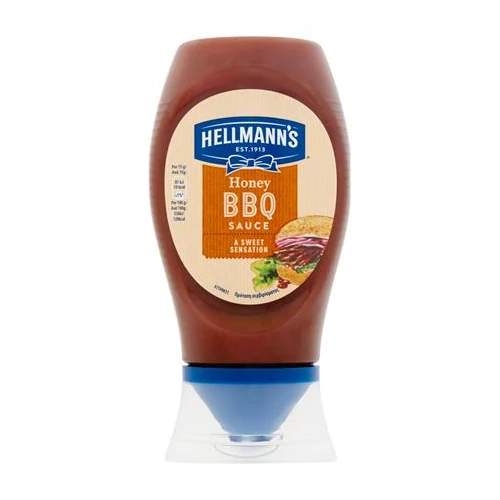 Barbecue szósz, mézes, 250 ml, HELLMANNS