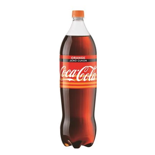 Üdítőital, szénsavas, 1,75 l, COCA COLA "Coca Cola Zero Narancs"