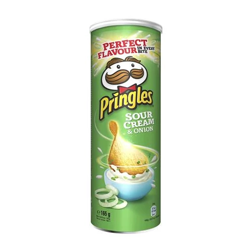 Chips, 165 g, PRINGLES, hagymás-tejfölös