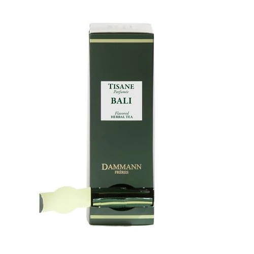 Zöld tea, 24 db, DAMMANN, "Bali", kristályfilteres