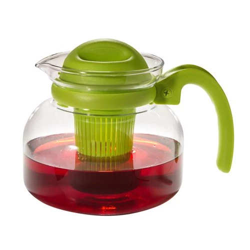 Hőálló kancsó szűrővel, 1 l, "Teapot"