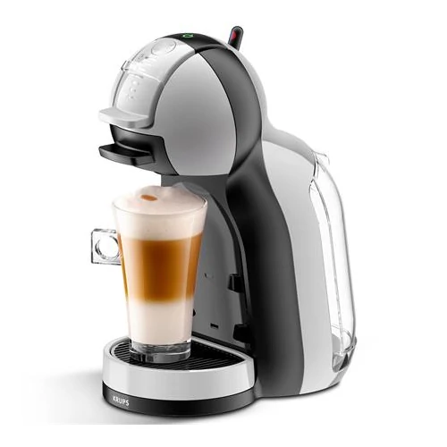 Kávéfőzőgép, kapszulás, KRUPS "Dolce Gusto KP123B31 Mini Me", szürke-fehér